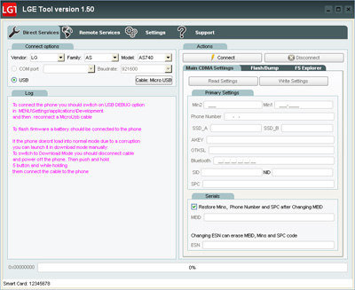 LGE Tool - program do LG