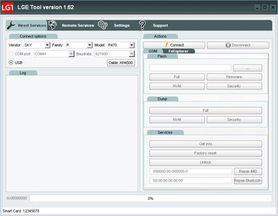 LGE Tool - program do SKY