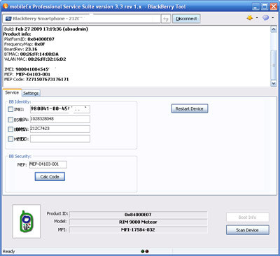 mx-key oryginal dongle Blackberry
