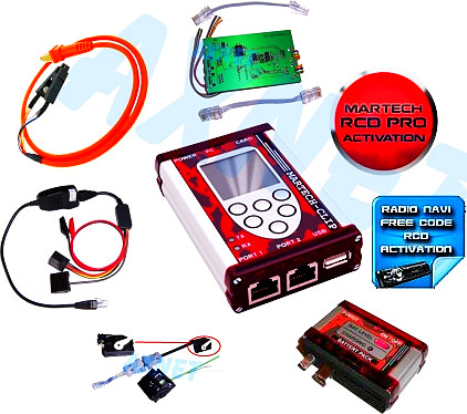 RCD TOOLS FULL SET / Radio Code FULL Pack