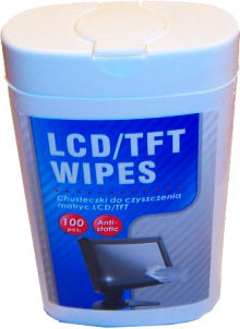 chusteczki do piel�gnacji LCD